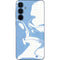 Marbleized Blue Galaxy A55 5G Skin